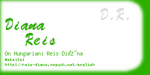 diana reis business card